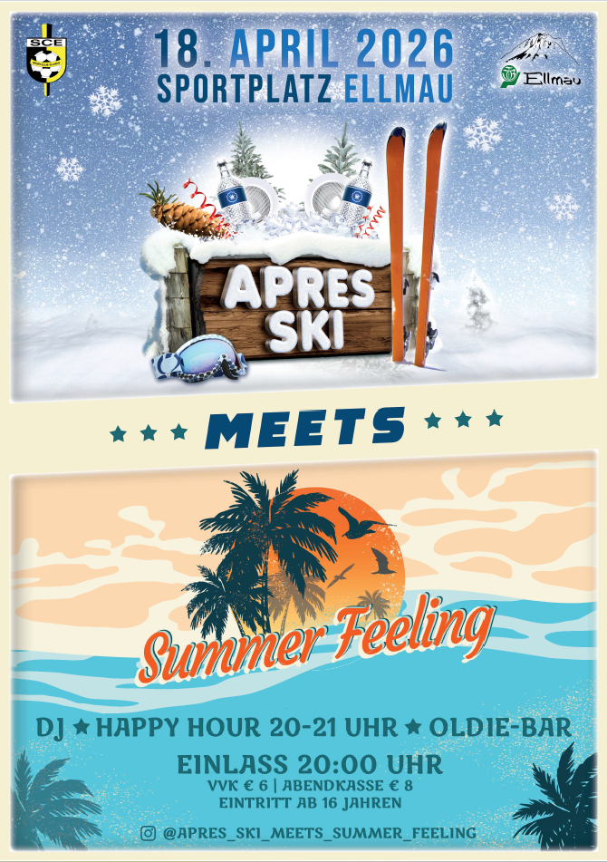 Plakat Apres Ski meets Summer Feeling