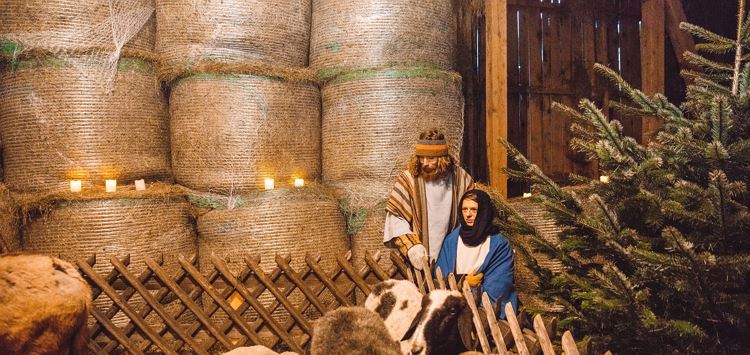 Going Lebende Krippe