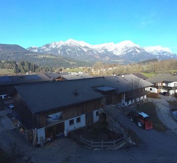 Blick zum Wilden Kaiser
