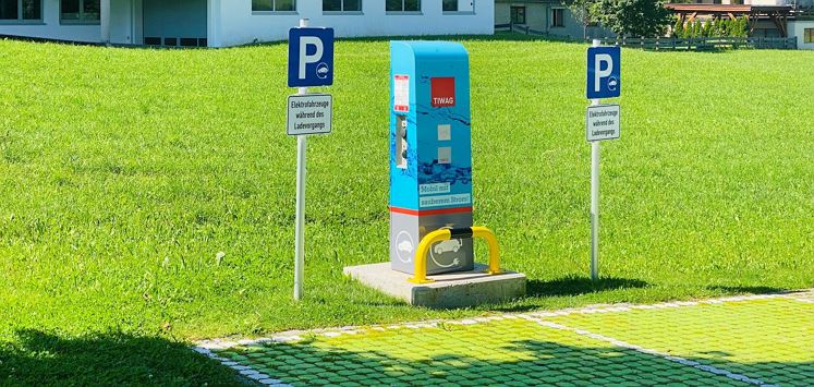 Ladestation Parkplatz West