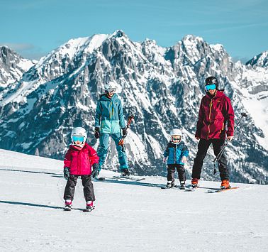 Skiing with kids