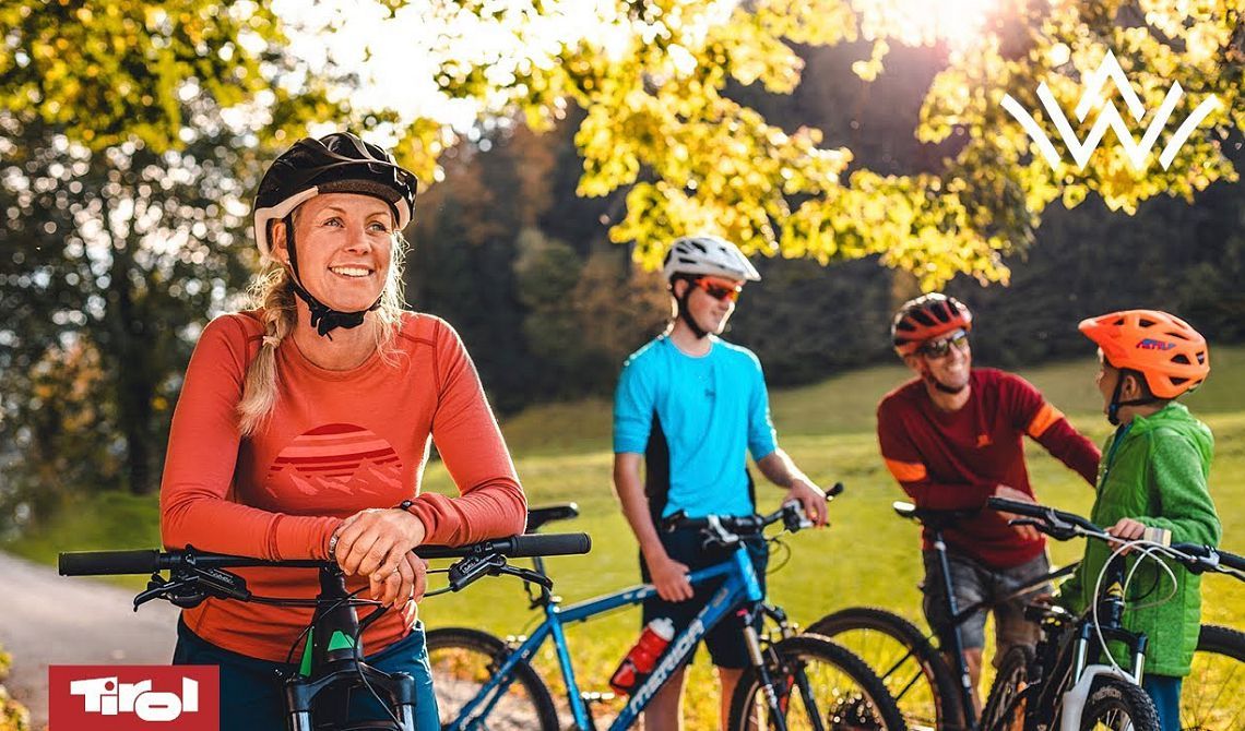 Family autumn at the Wilder Kaiser