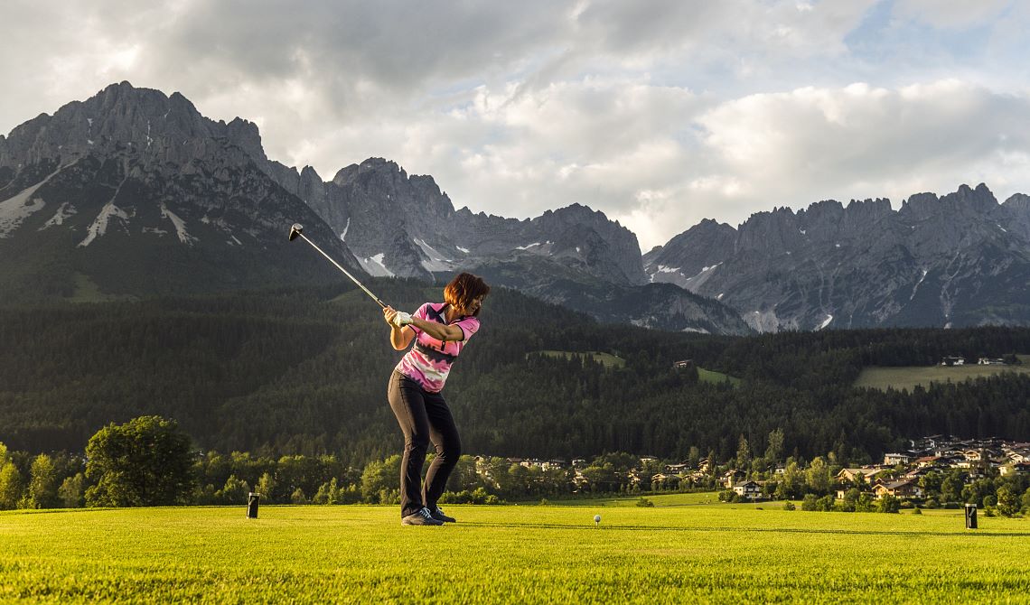 Golfen bij de Wilder Kaiser